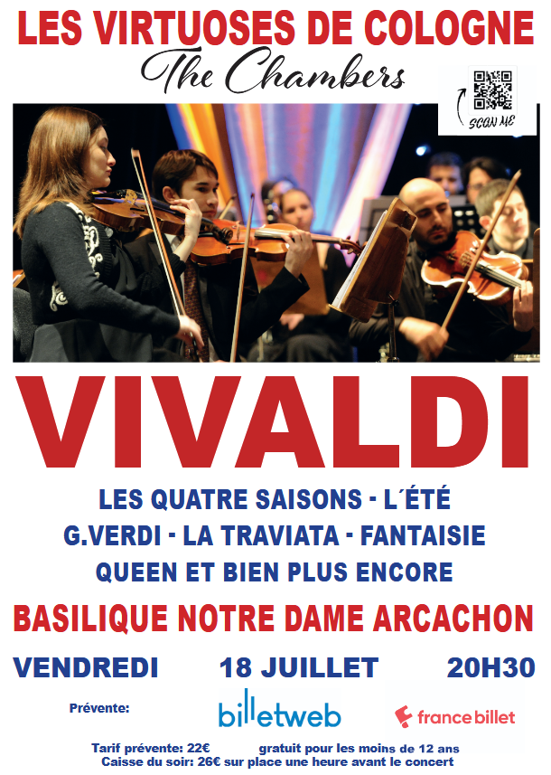 Concert : Les virtuoses de Cologne - Vivaldi