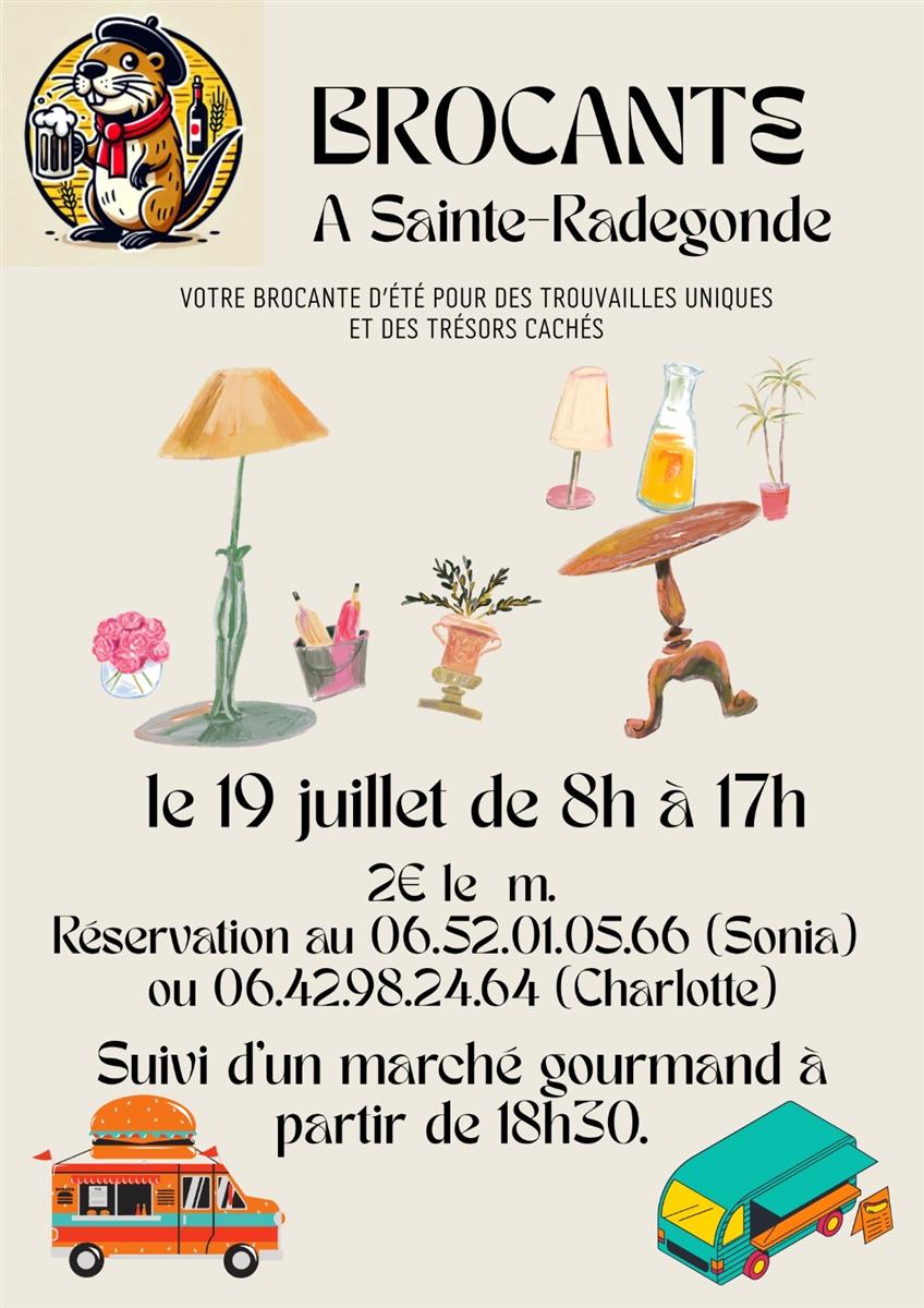 BROCANTE ET MARCHE GOURMAND