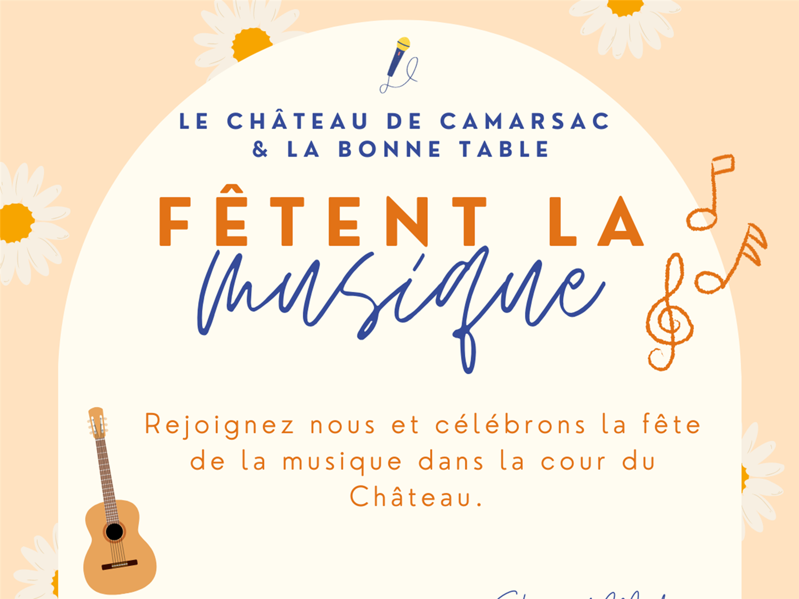 Fête de la musique au Château de Camarsac