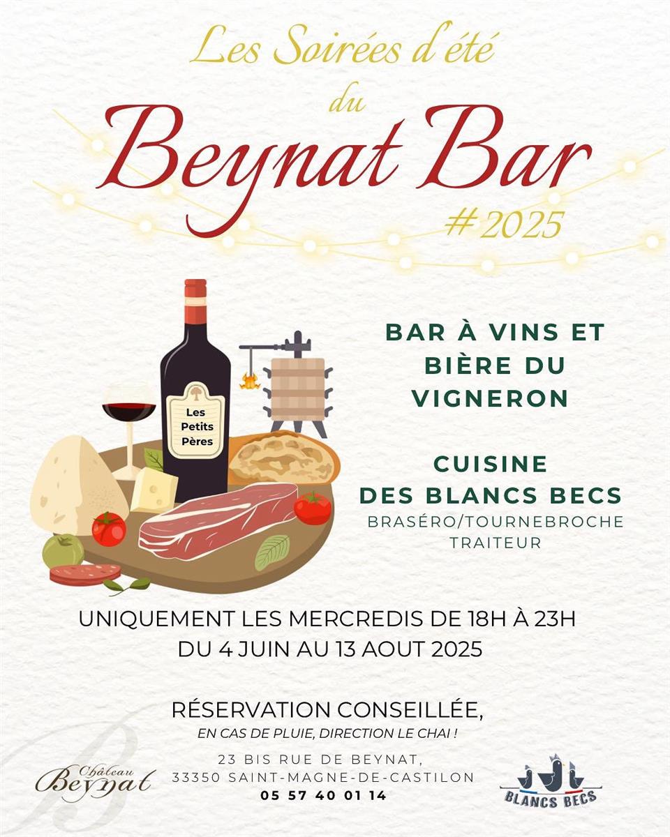Les Soirées d'été du Beynat Bar
