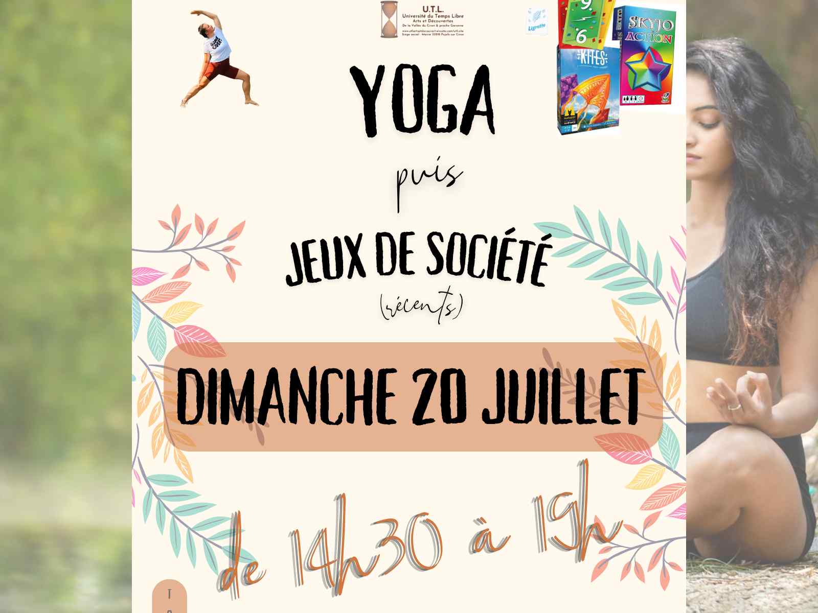 Yoga et jeux de société
