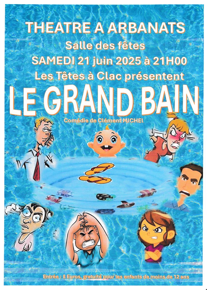 Théâtre : Les Têtes à Clac à Arbanats