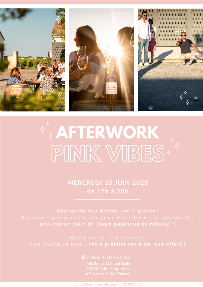 Afterwork pink vibes
