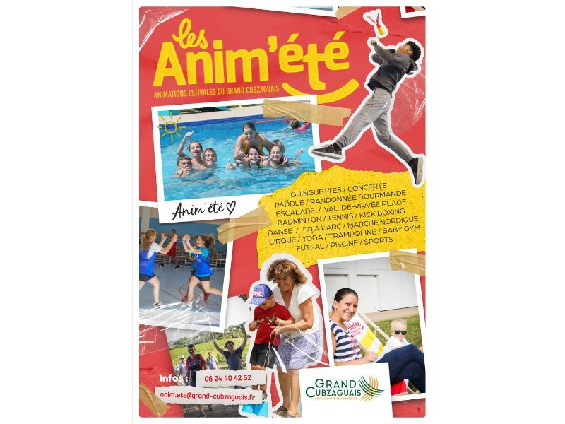 Votre été dans le Grand Cubzaguais avec les An ...