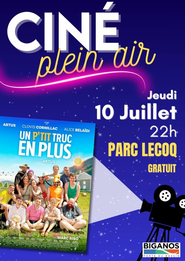 Cinéma en plein air : Un p'tit truc en plus