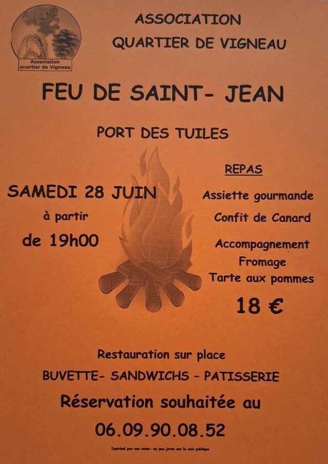 Feu de la saint jean