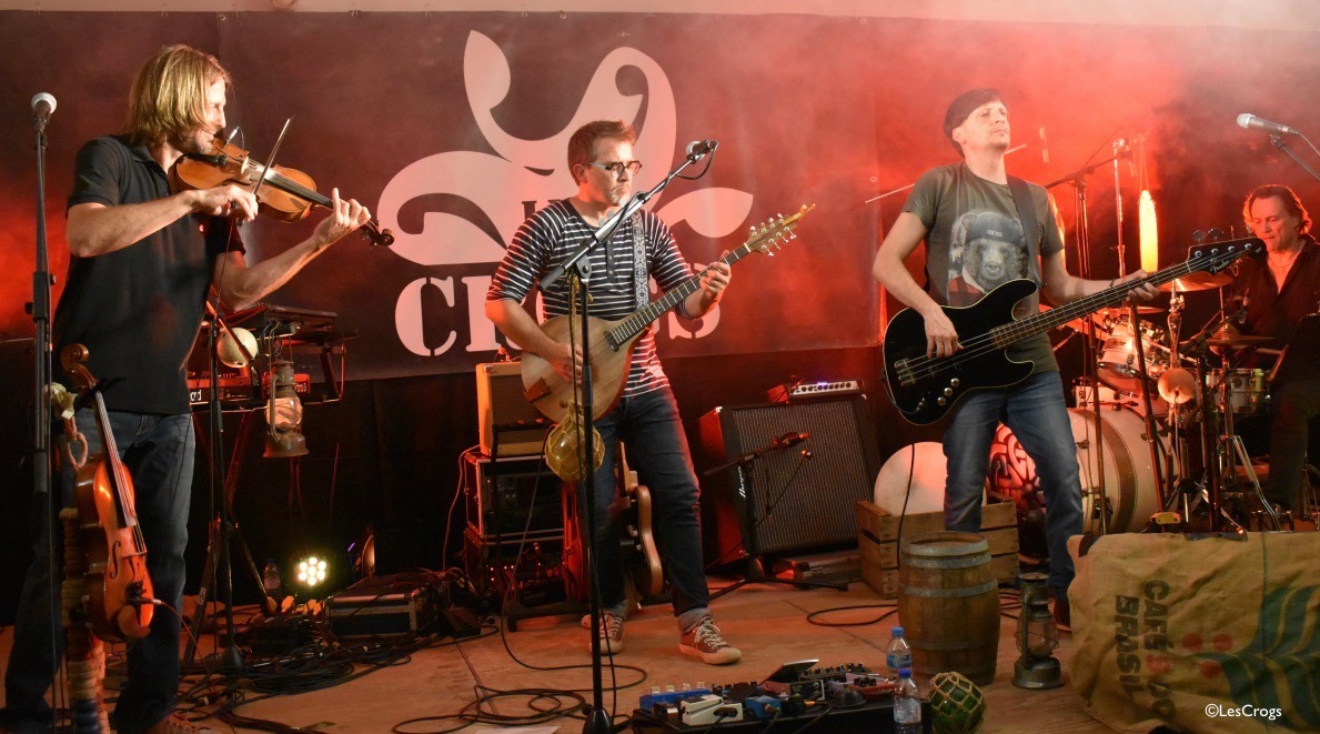 Les Crogs, concert électro celtique