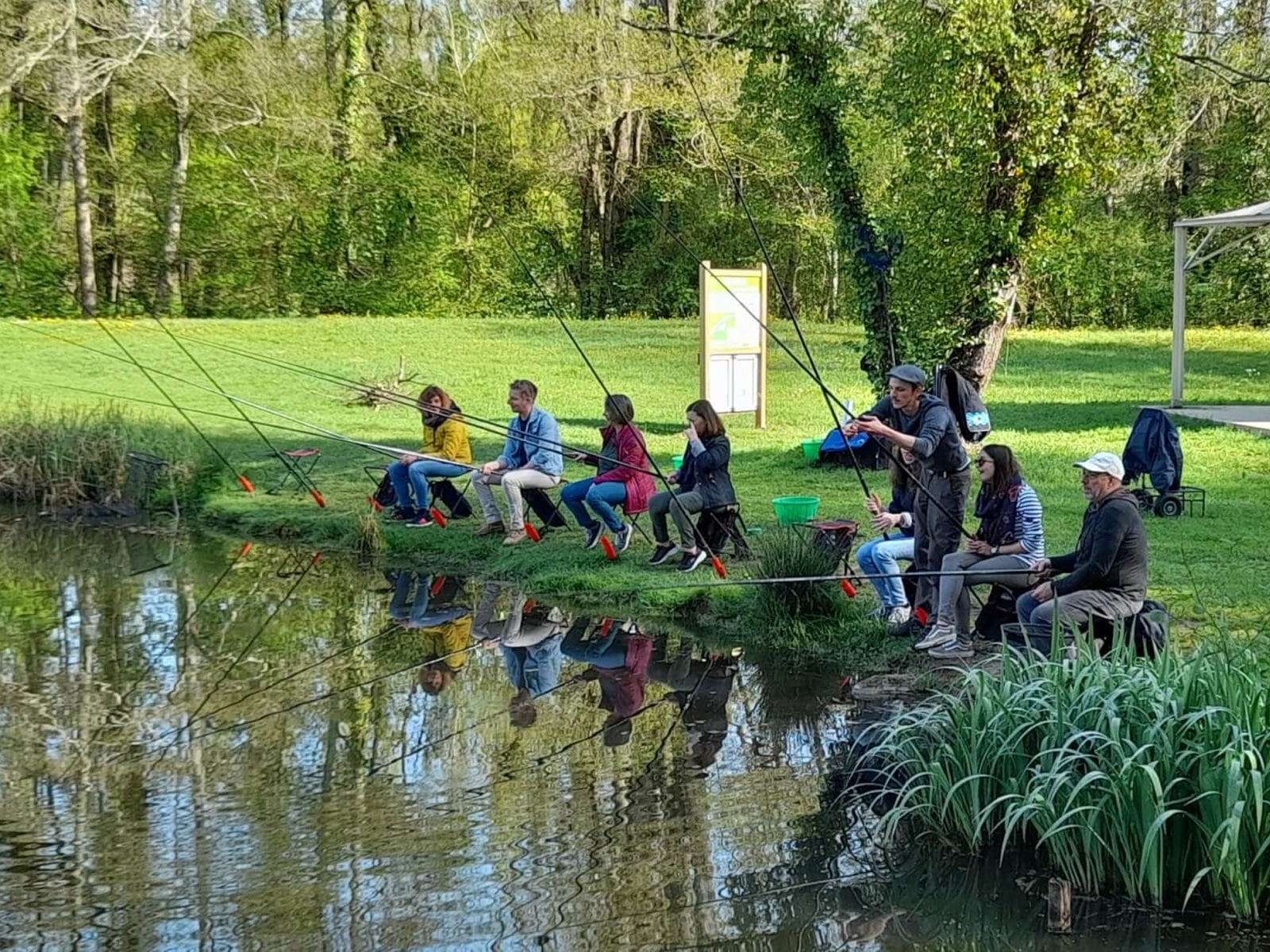 Initiation à la pêche au bouchon