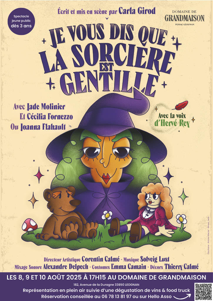 Du Théâtre au Domaine de Grandmaison "Je vous  ...