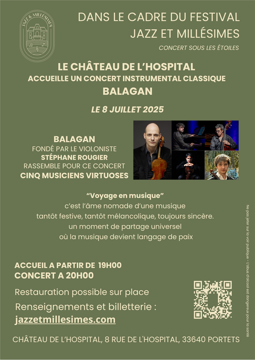 Concert dans le cadre du festival jazz et mill ...