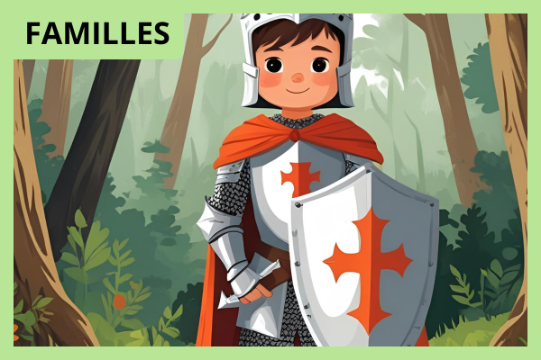 Parcours conté au château Citran - Justin au P ...