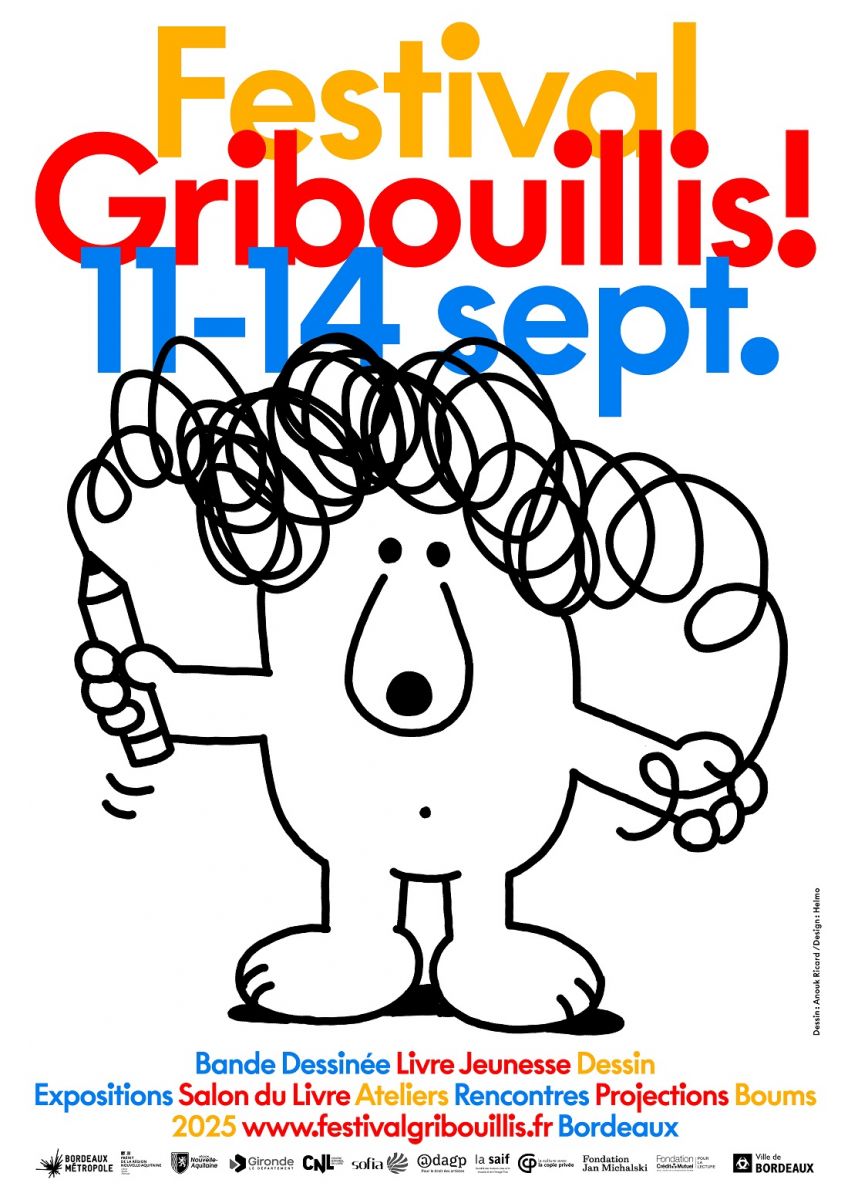 Festival Gribouillis ! du 11 au 14 septembre 2025