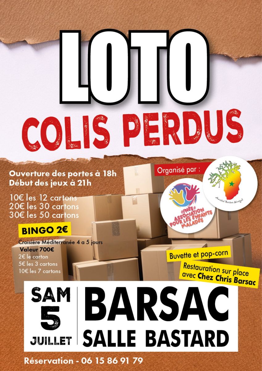 Loto de colis perdu