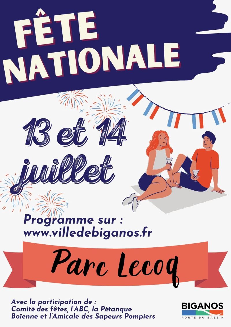 Fête nationale et feu d'artifice