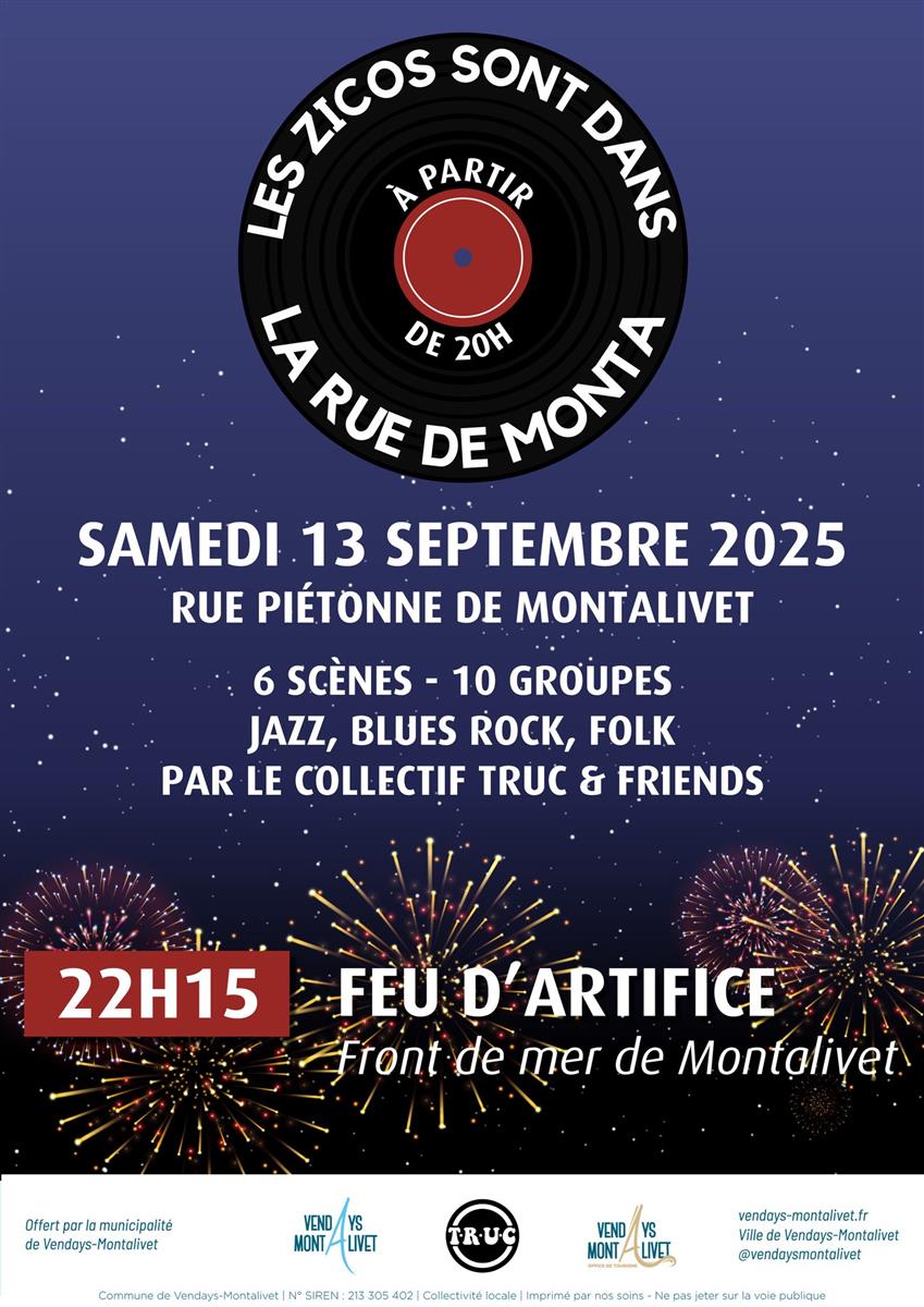 Concert - Les zicos animent la rue et feu d'ar ...