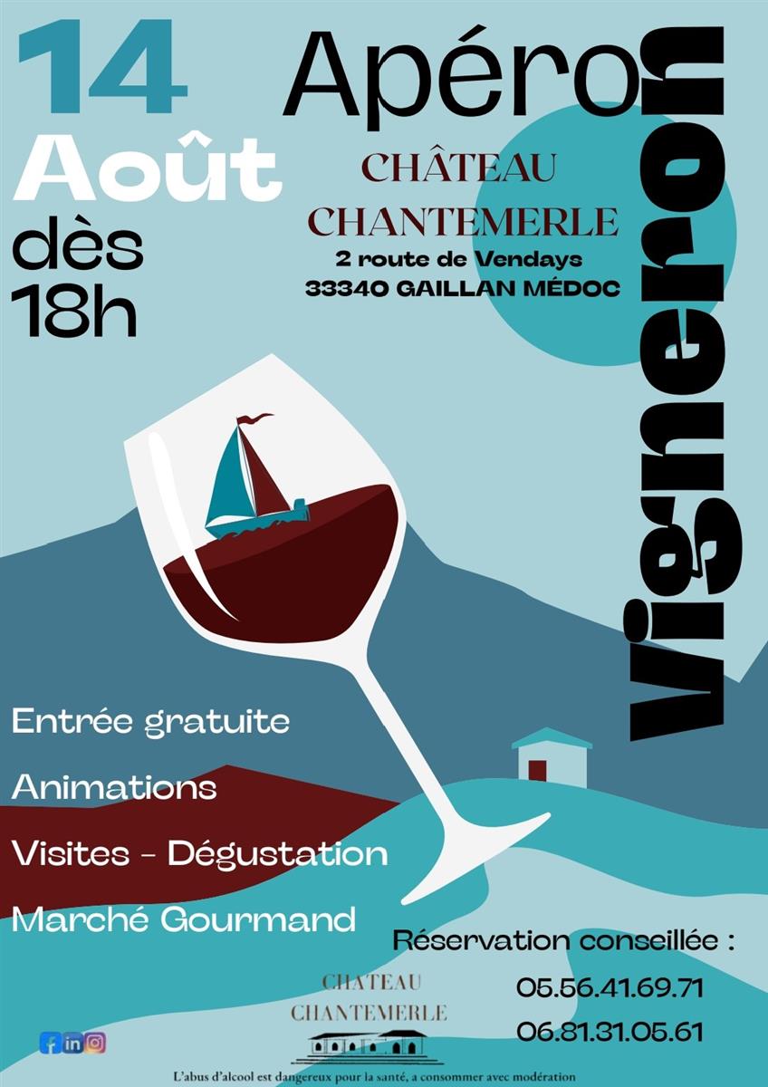 Apéro Vigneron au Château Chantemerle