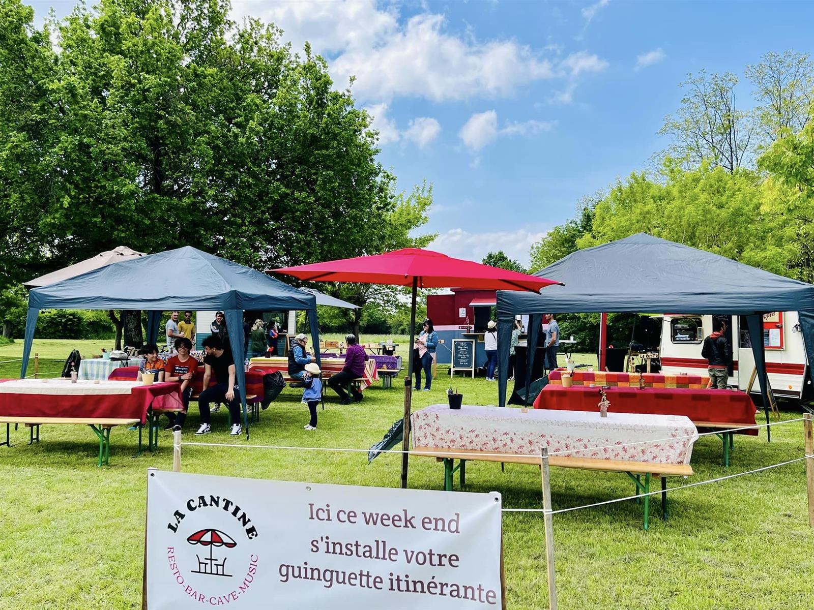 Guinguette ambulante LA CANTINE à Gauriac