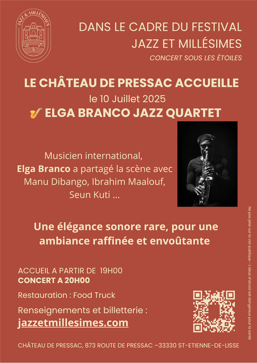 Concert sous les étoiles au Château de Pressac