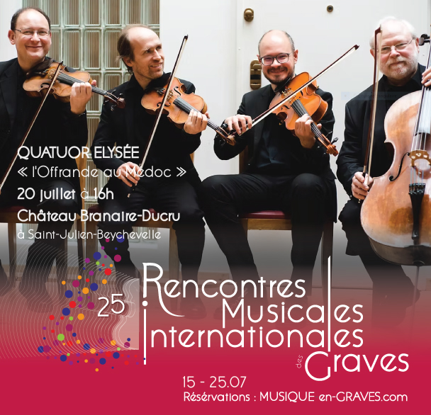 Quatuor Elysée – L’Offrande au Médoc : Un Conc ...