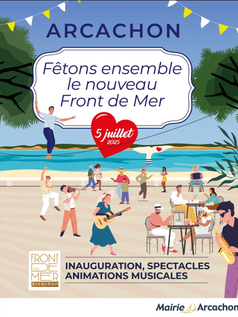 Inauguration du front de mer