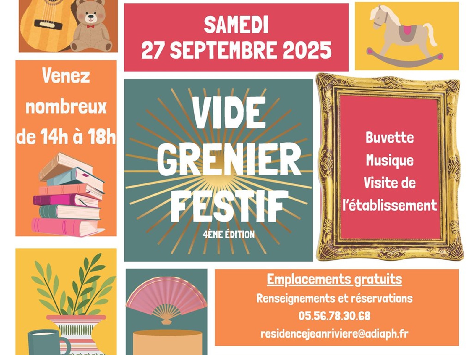 Vide-grenier festif