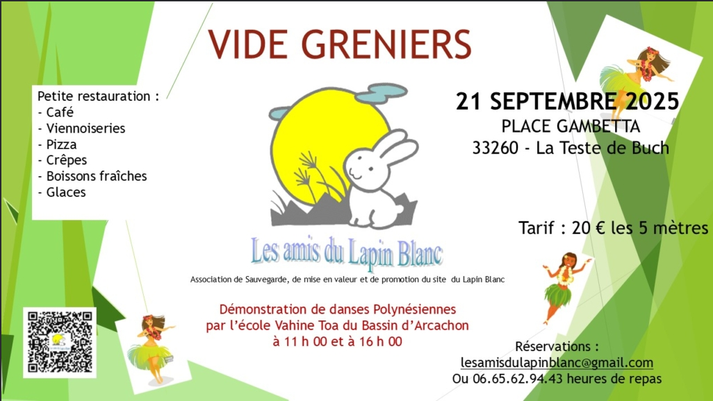 Vide Grenier par les Amis du Lapin Blanc