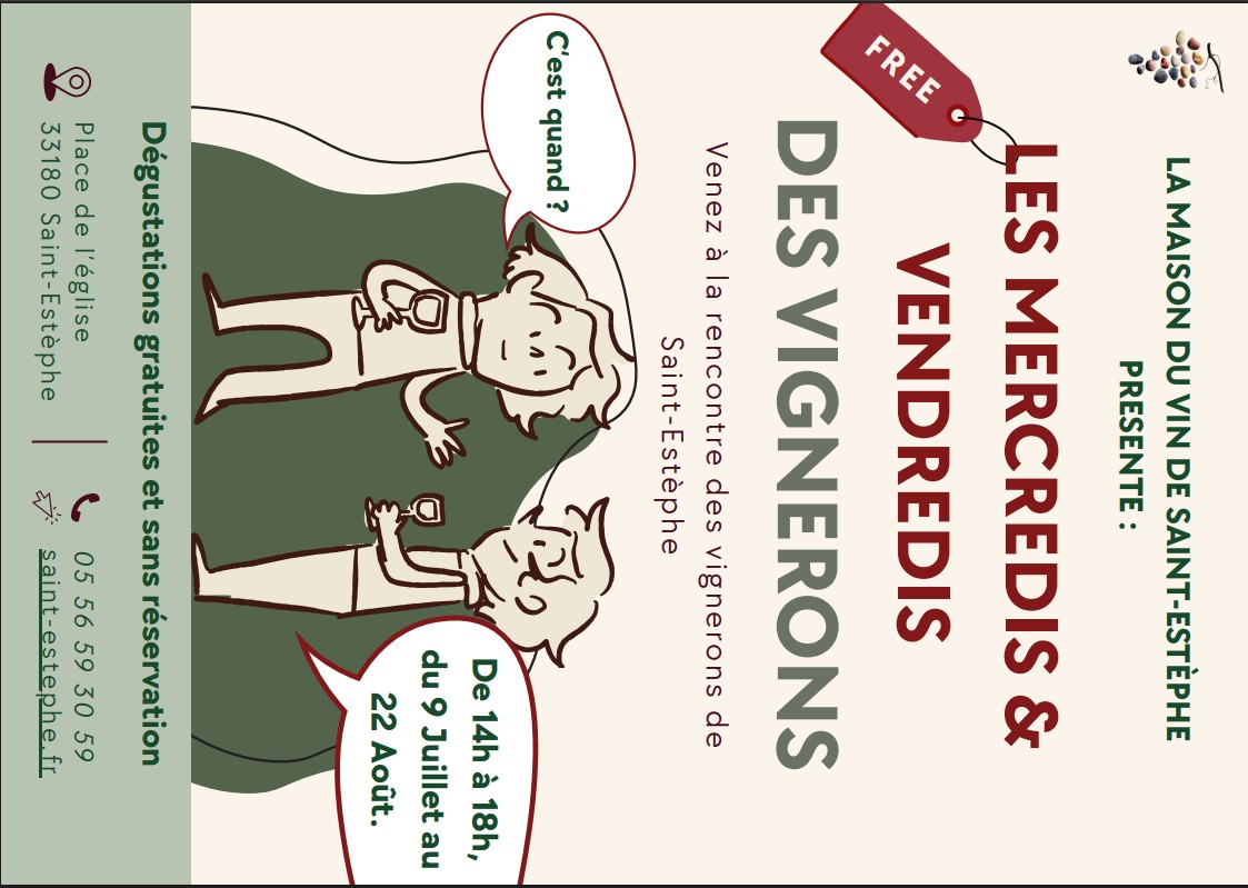 Les mercredis et vendredis du vigneron