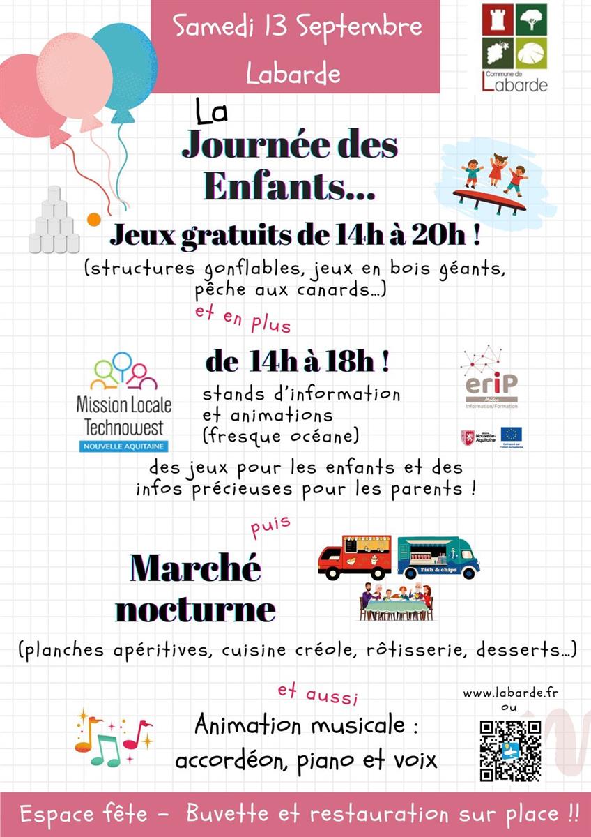 La Journée des Enfants à Labarde