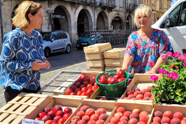 Balade gourmande du marché de Libourne