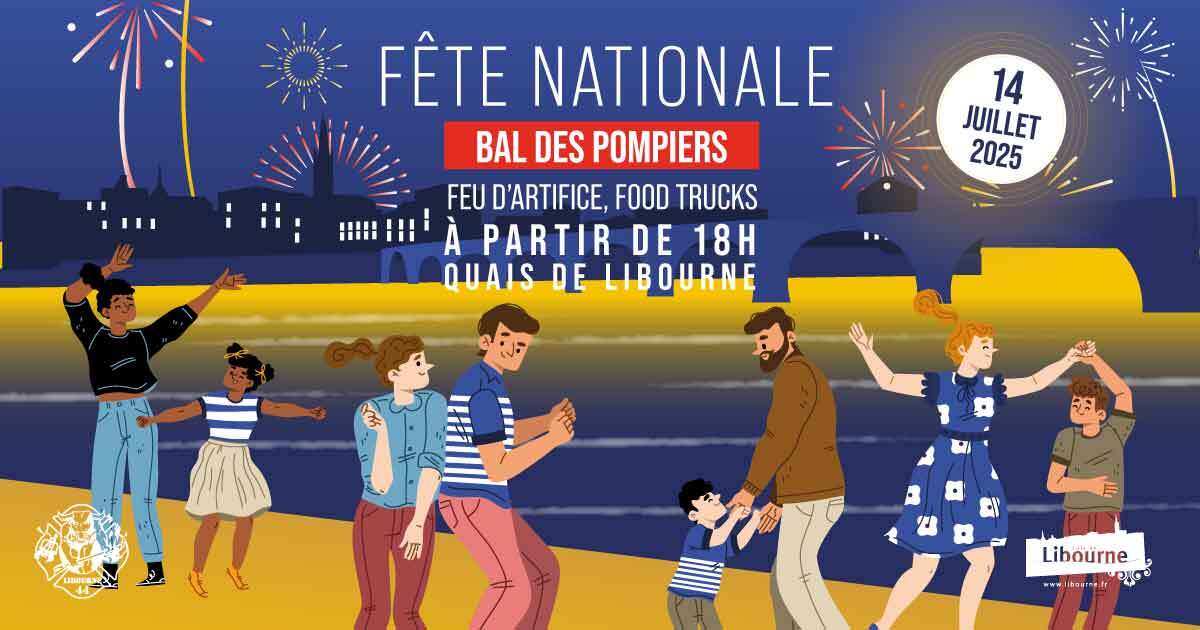 Bal des pompiers et Feu d'artifice