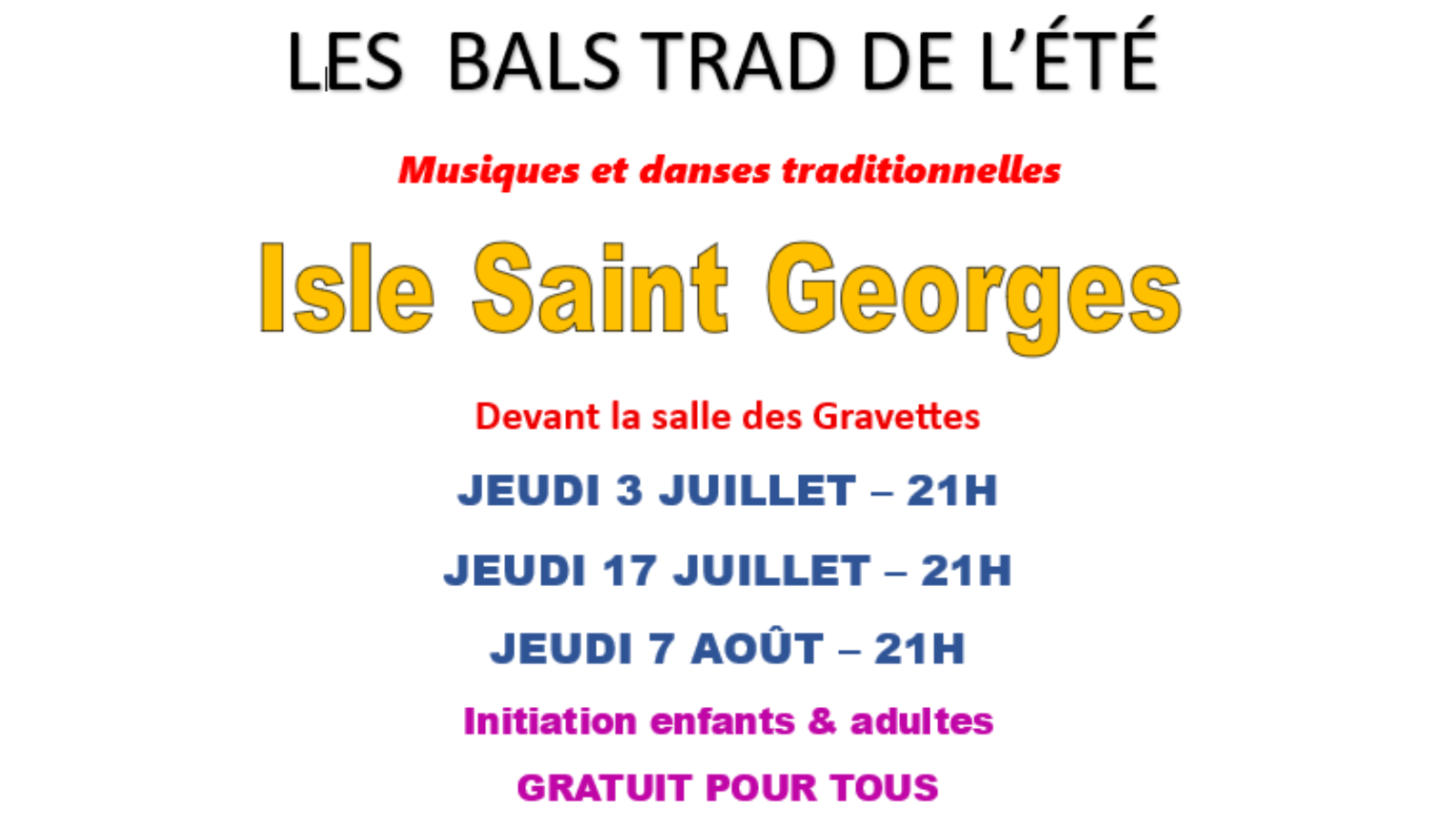 Les Bals Trad de l'Été