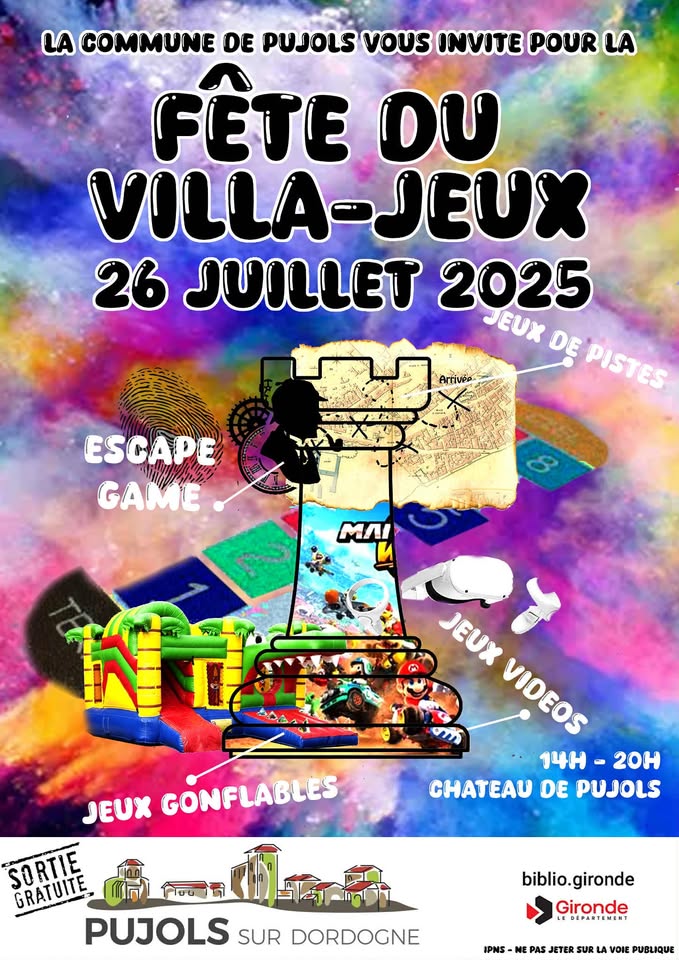 Fête du villa-jeux