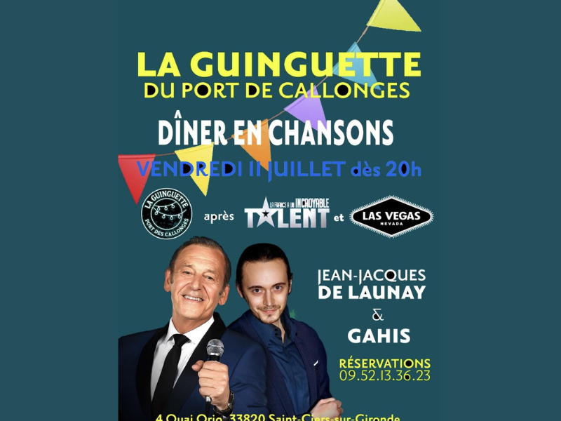 Diner en chanson au Millésime