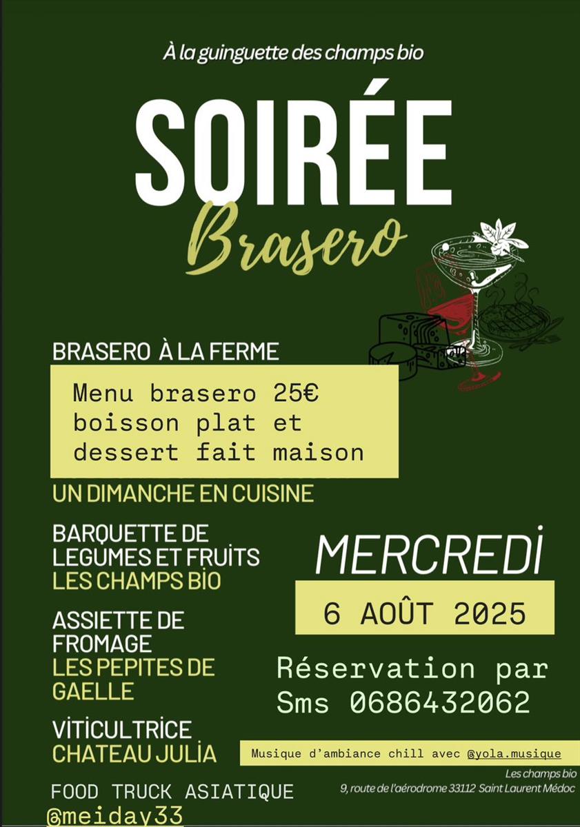 Soirée braséro