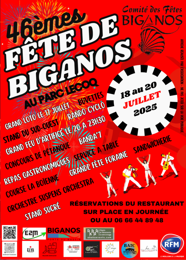 46ième édition des fêtes de Biganos