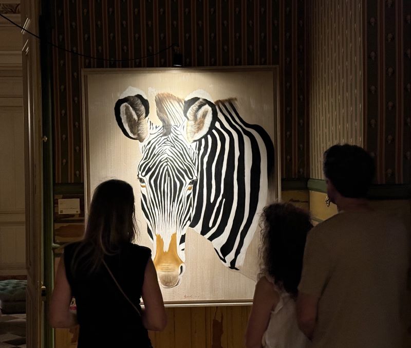 Exposition de peinture de Thierry Bisch au Châ ...