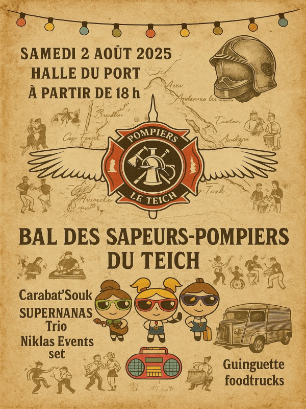 Bal des Sapeurs-Pompiers du Teich