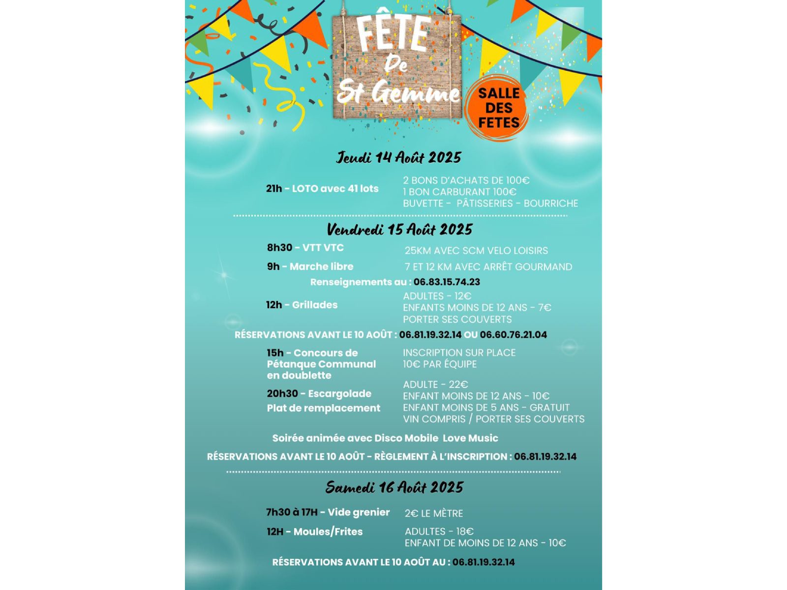 Fête de Sainte-Gemme