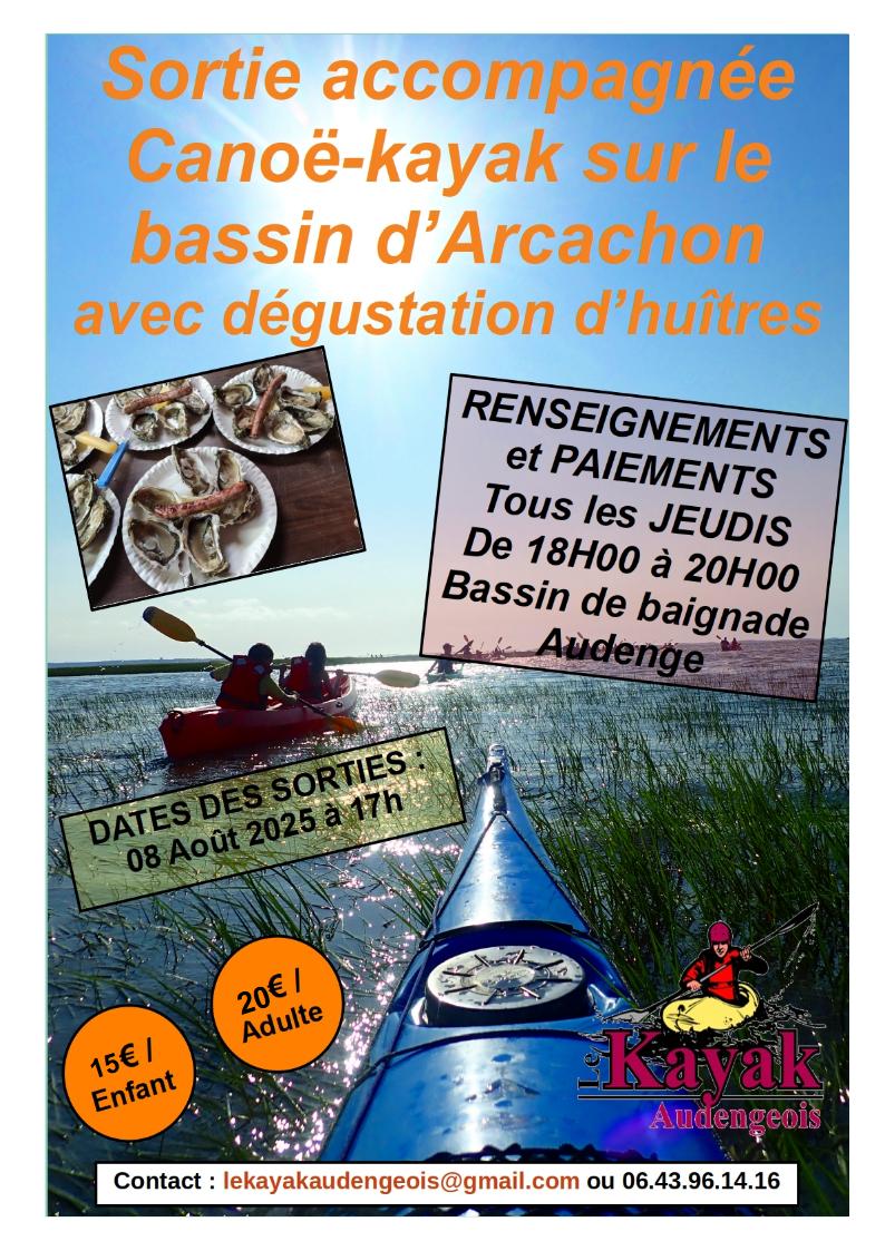 Sortie en canoë-kayak
