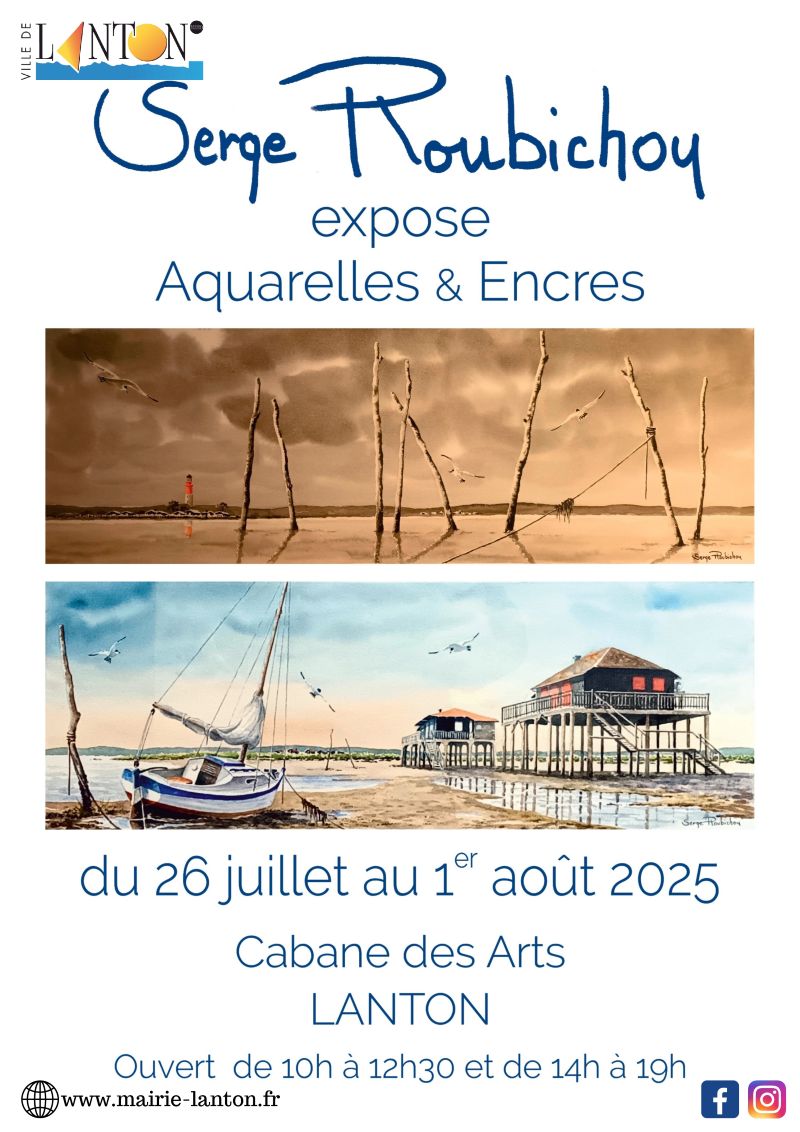 Exposition Cabane des Arts : Serge Roubichou