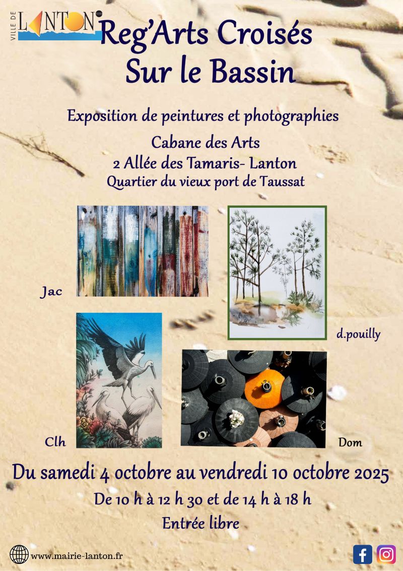 Exposition Cabane des Arts : Reg'Arts croisés  ...