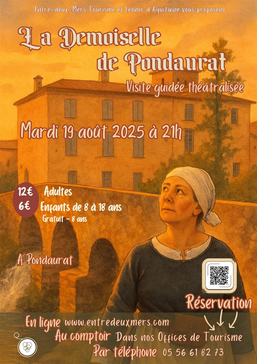 Visite Théâtralisée "La Demoiselle de Pondaurat"