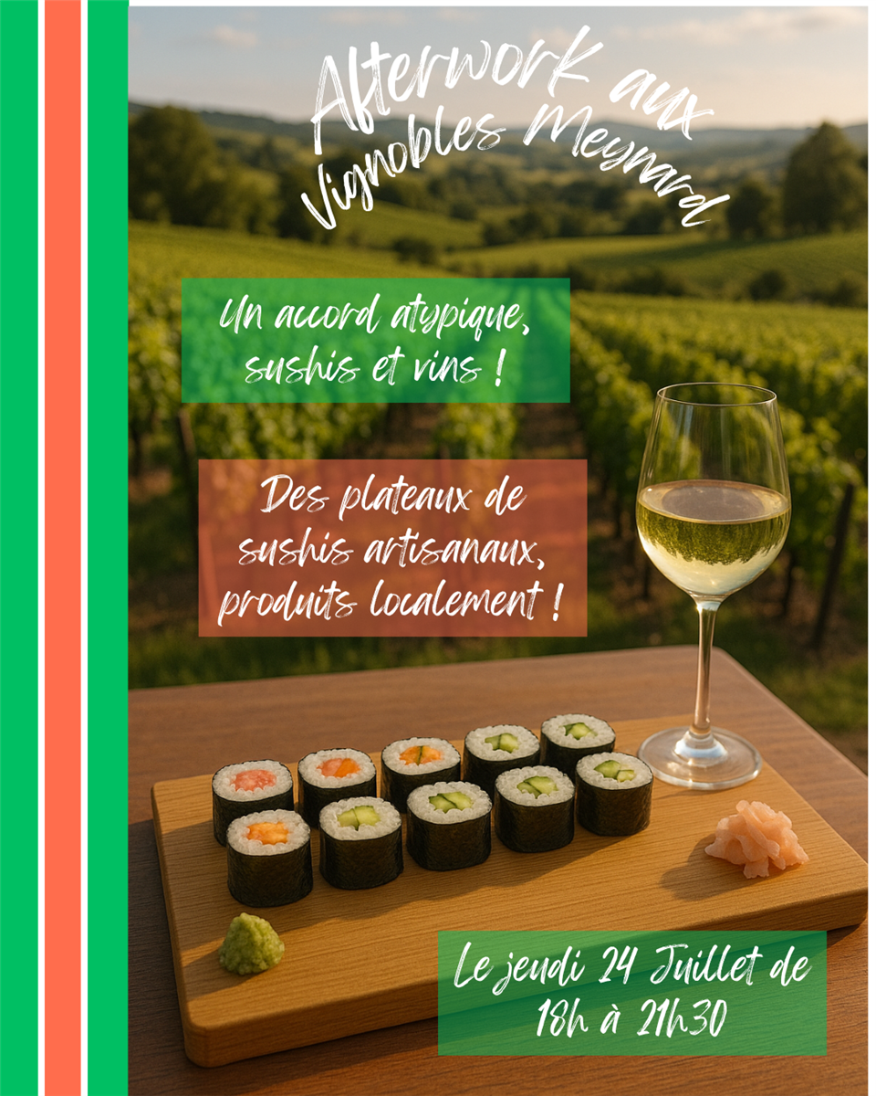 Afterwork aux Vignobles Meynard