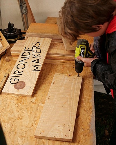 Stages de bricolage bois