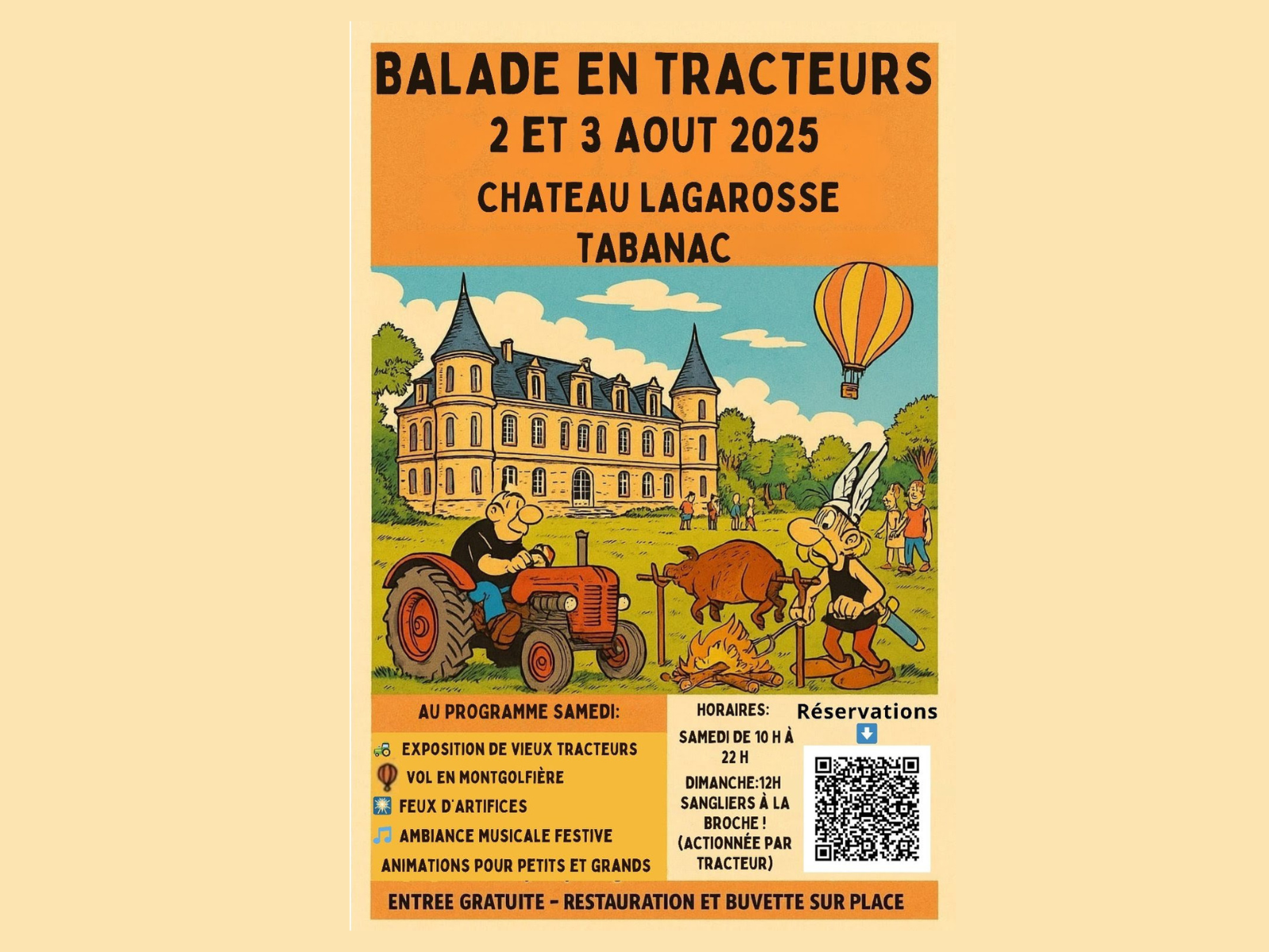 Balade en tracteurs