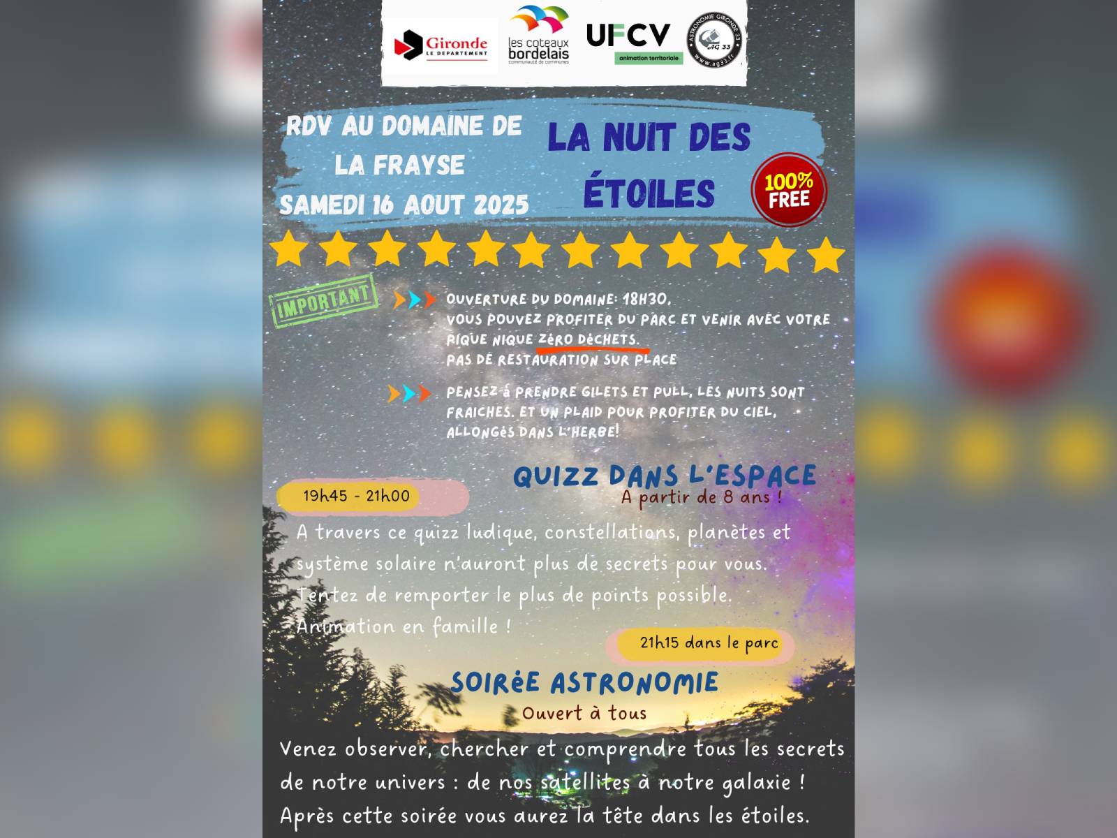 Nuit des étoiles
