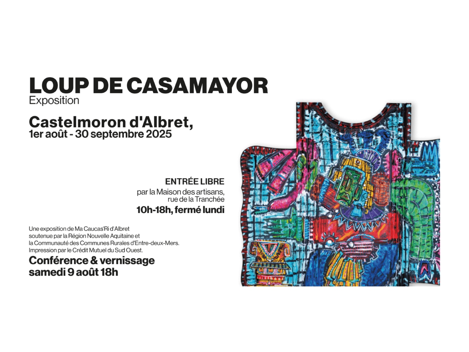 Exposition Loup de Casamayor