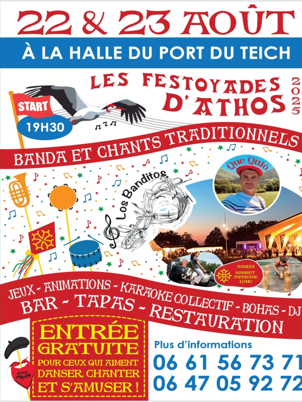 Les Festoyades d'Athos 2025.