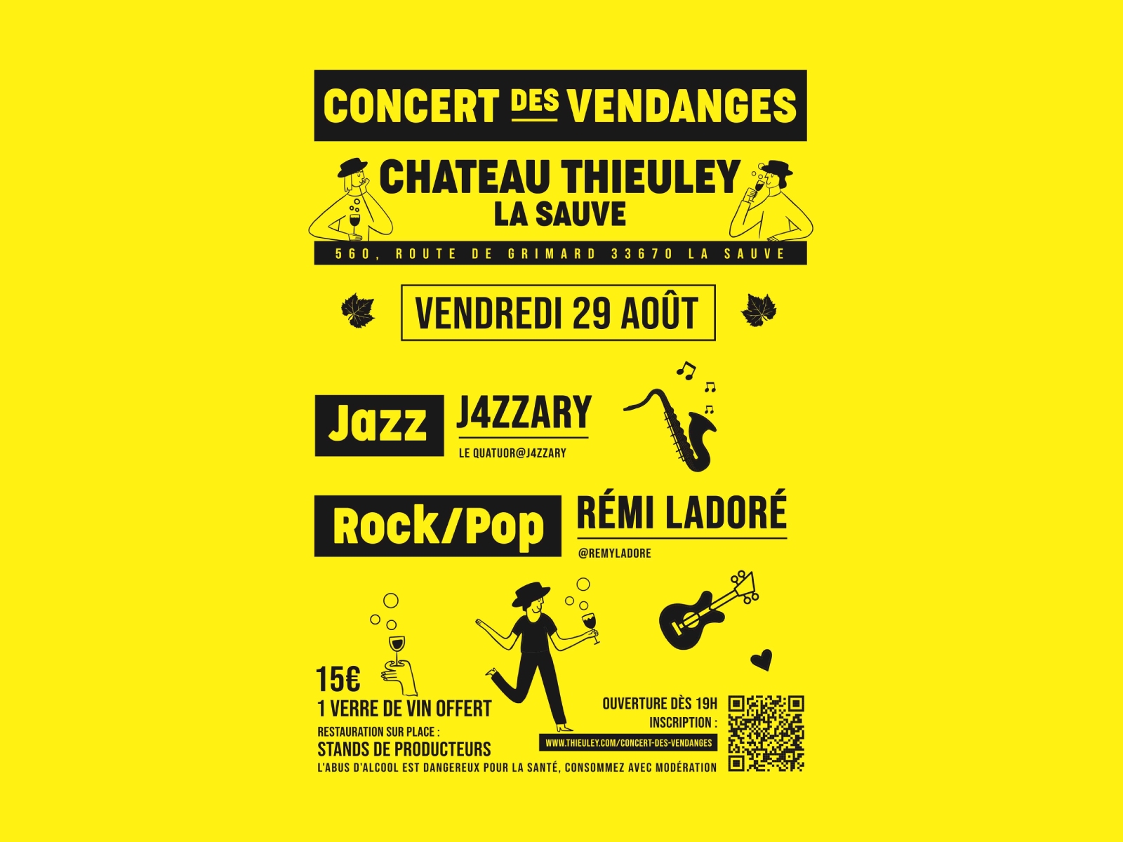 Concert des vendanges au château Thieuley – Éd ...