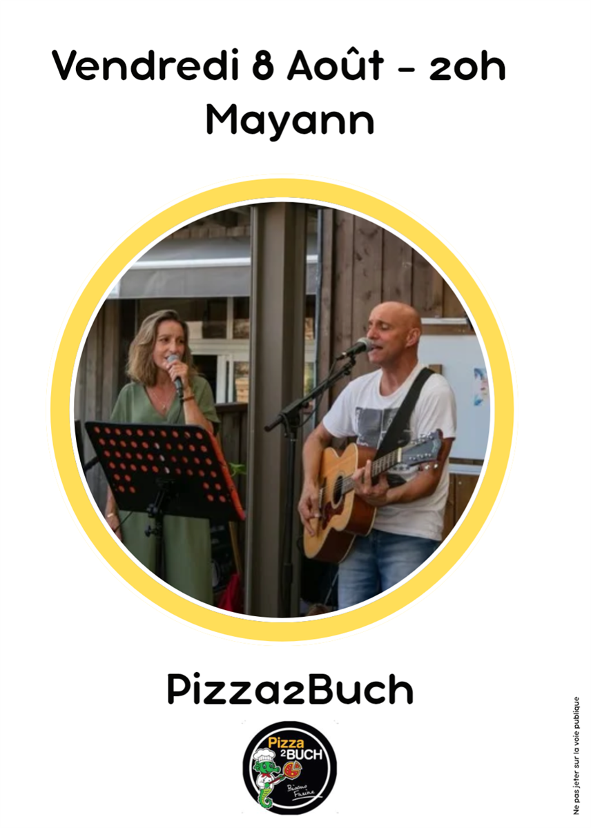 Concert MAYANN - Pizza 2 Buch